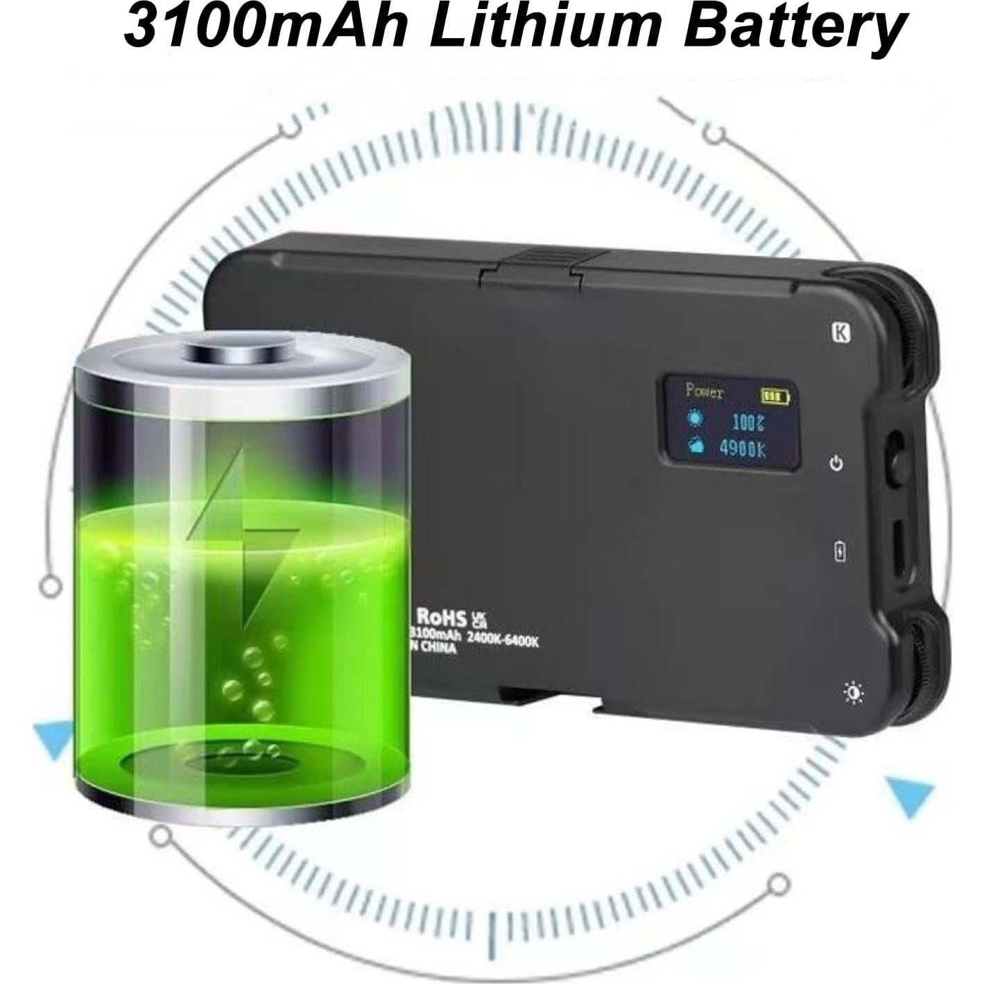 Luz de Selfie Dpofirs con Filtro Polarizador CPL 52mm