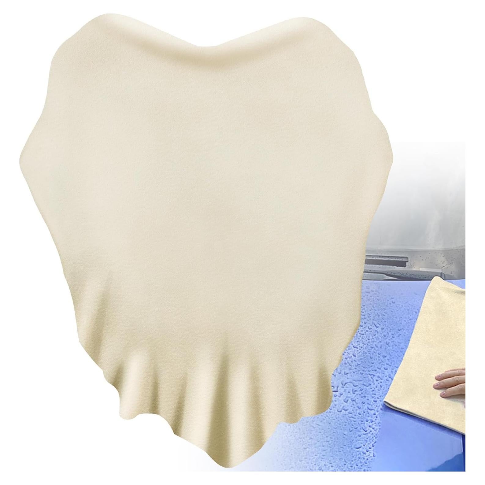 Paño Chamois GoGoTree 90 x 60 cm para Auto - Absorbente y Sin Pelusa