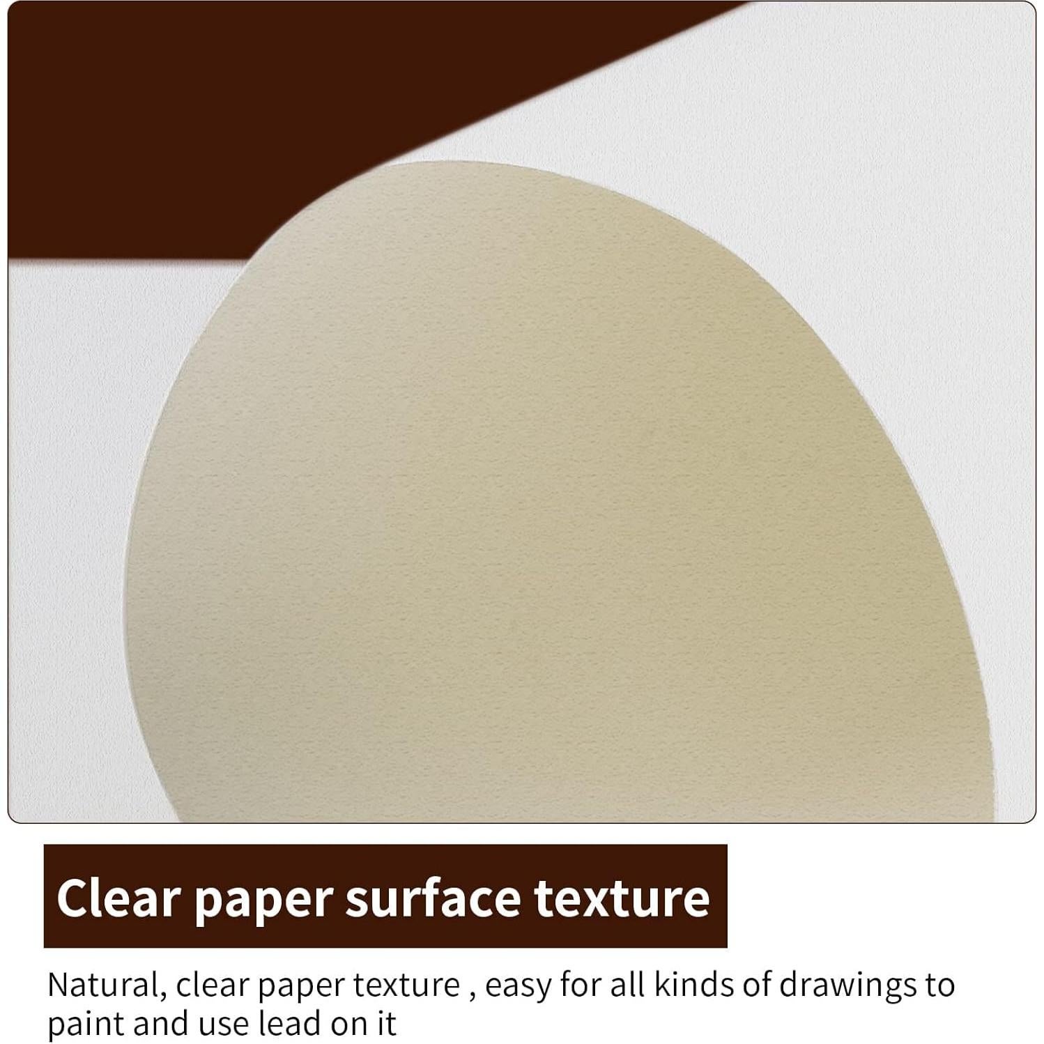 Bloc de Dibujo Fuxi 9x12" 60 Hojas 98lb/160gsm Espiral Burdeos