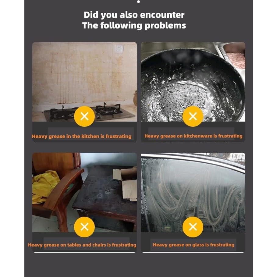 Toallitas de limpieza YERTAA para cocina y microondas - 80 unidades