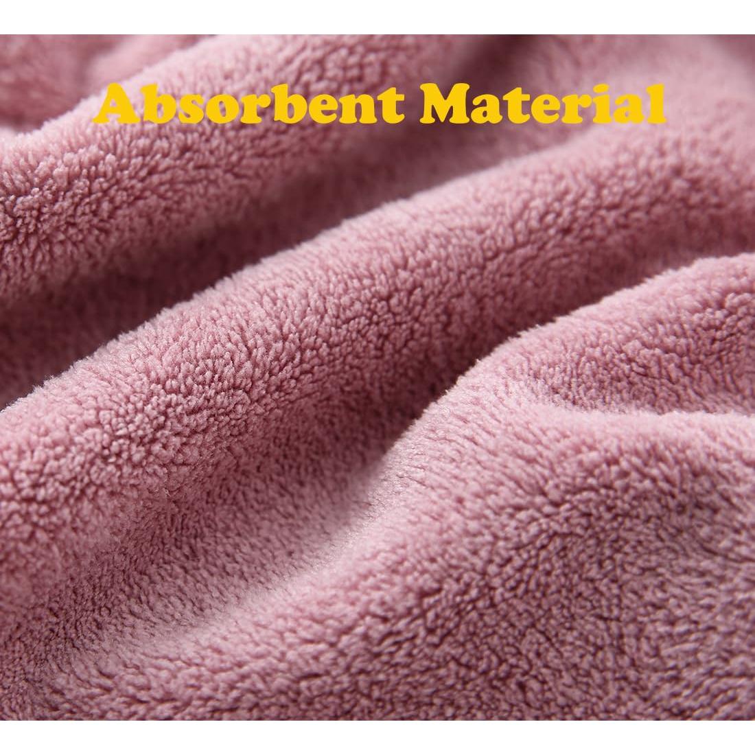 Paquete de 2 Toallas de Microfibra Mbestl para Secar Cabello