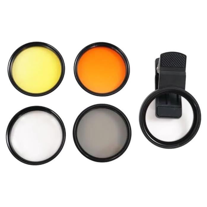 Kit de Lentes de Filtro Apilables IceCap 52mm para Móviles