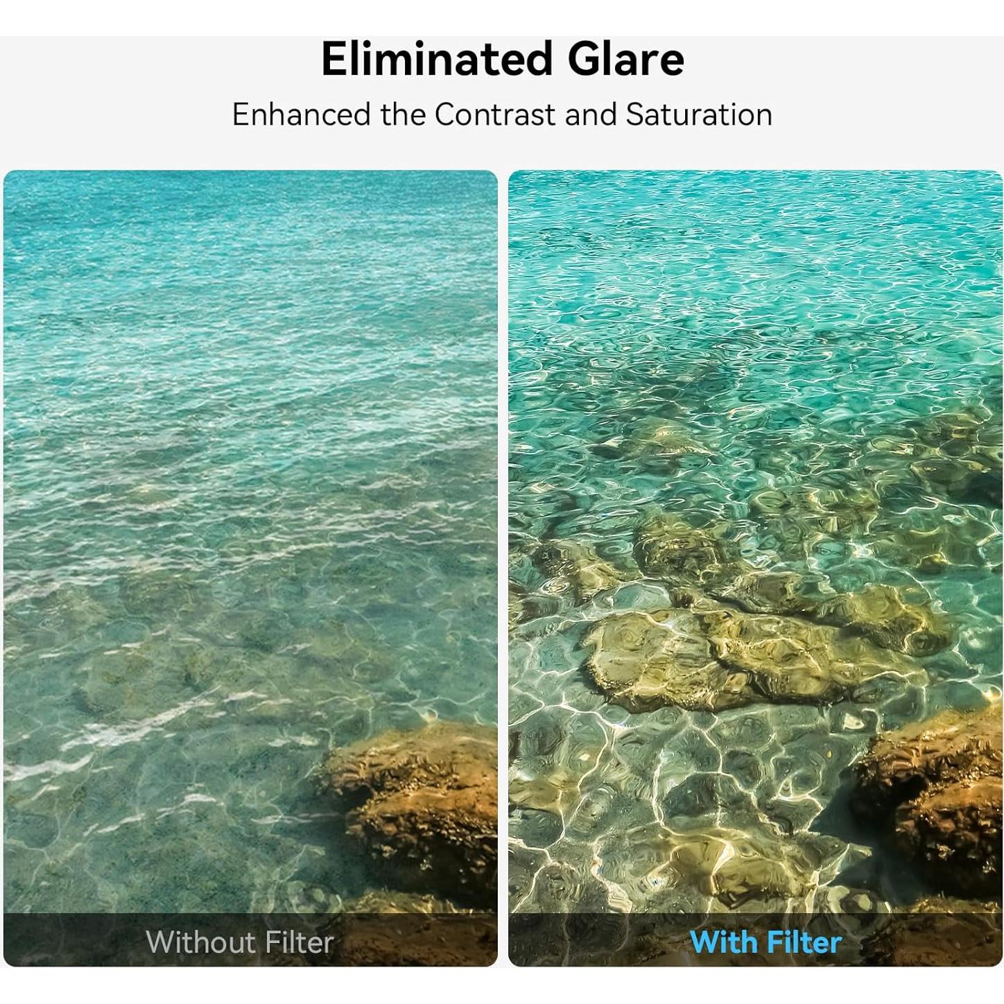 Filtro Polarizador Circular Magnético 52mm SMALLRIG para iPhone 15