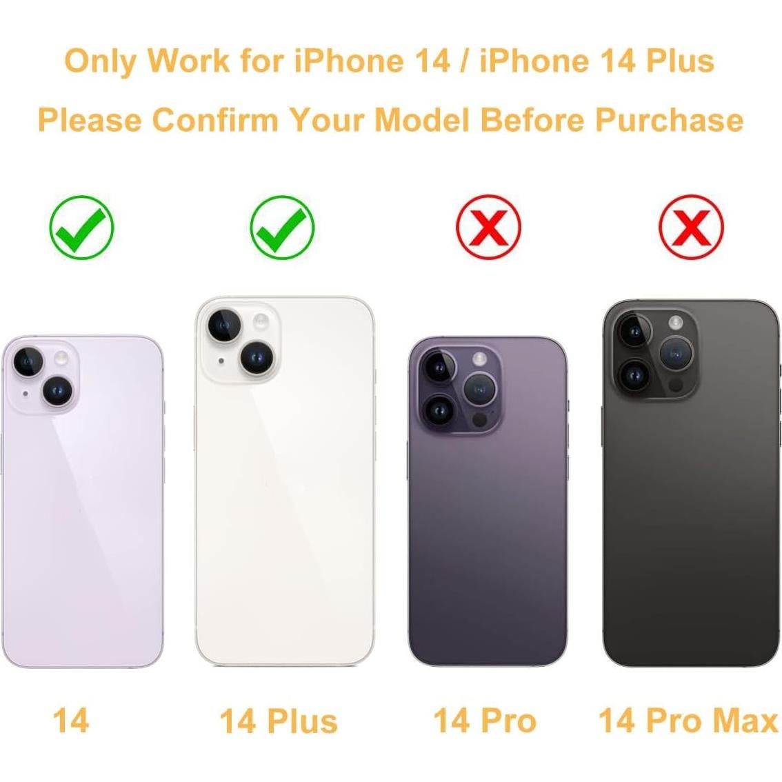 Reemplazo Lente de Cristal Cámara Trasera iPhone 14/14 Plus