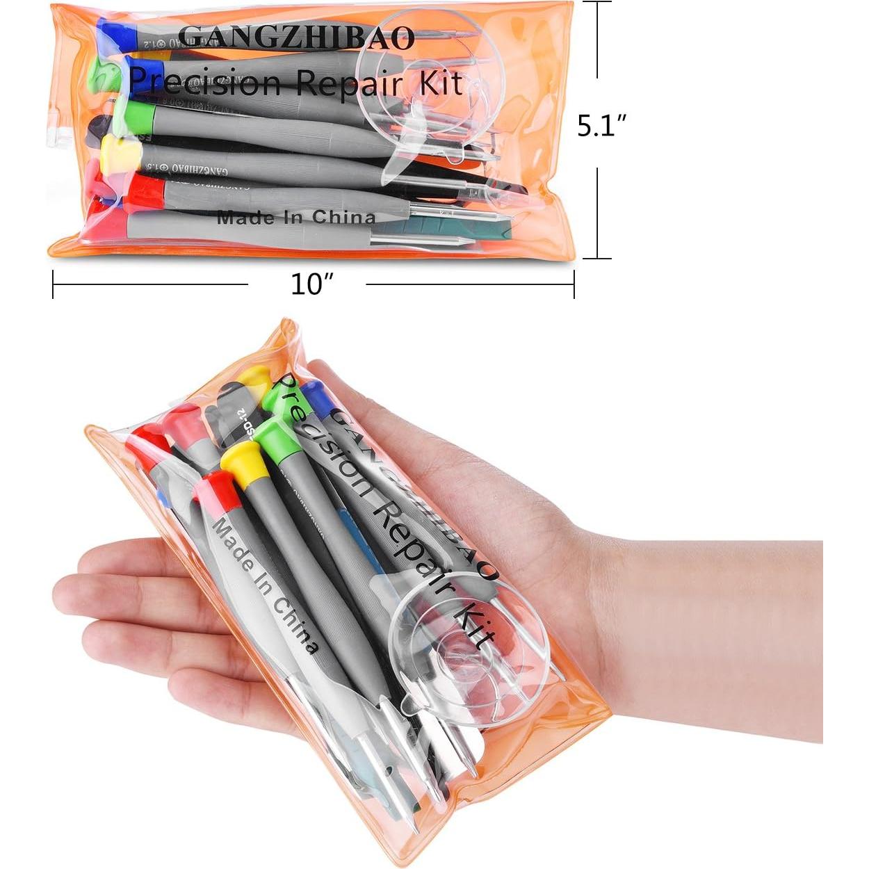 Kit de 21 Piezas de Destornilladores de Precisión GANGZHIBAO