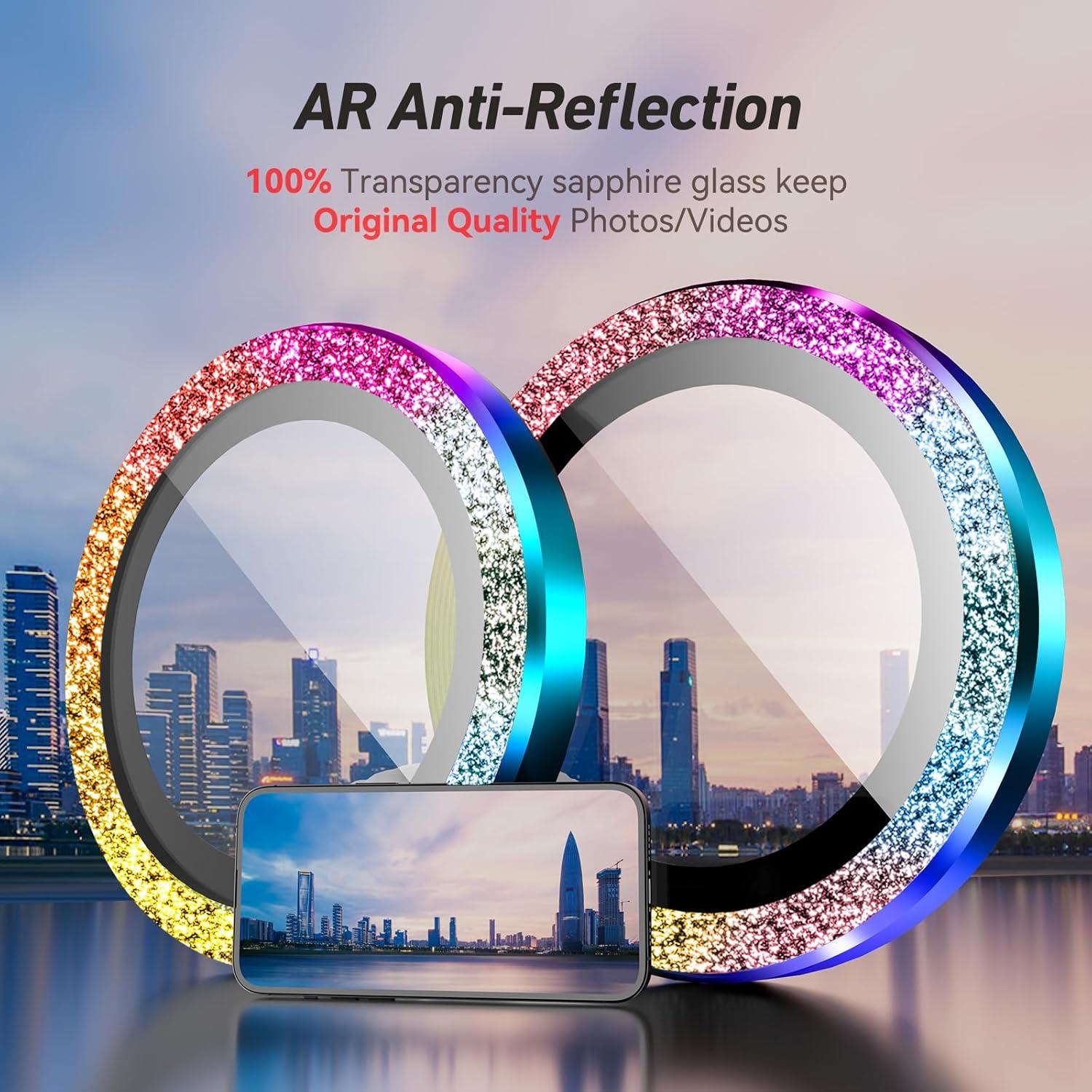 Protector de Lente de Cámara Jeluse para iPhone 16/14 Pro Max