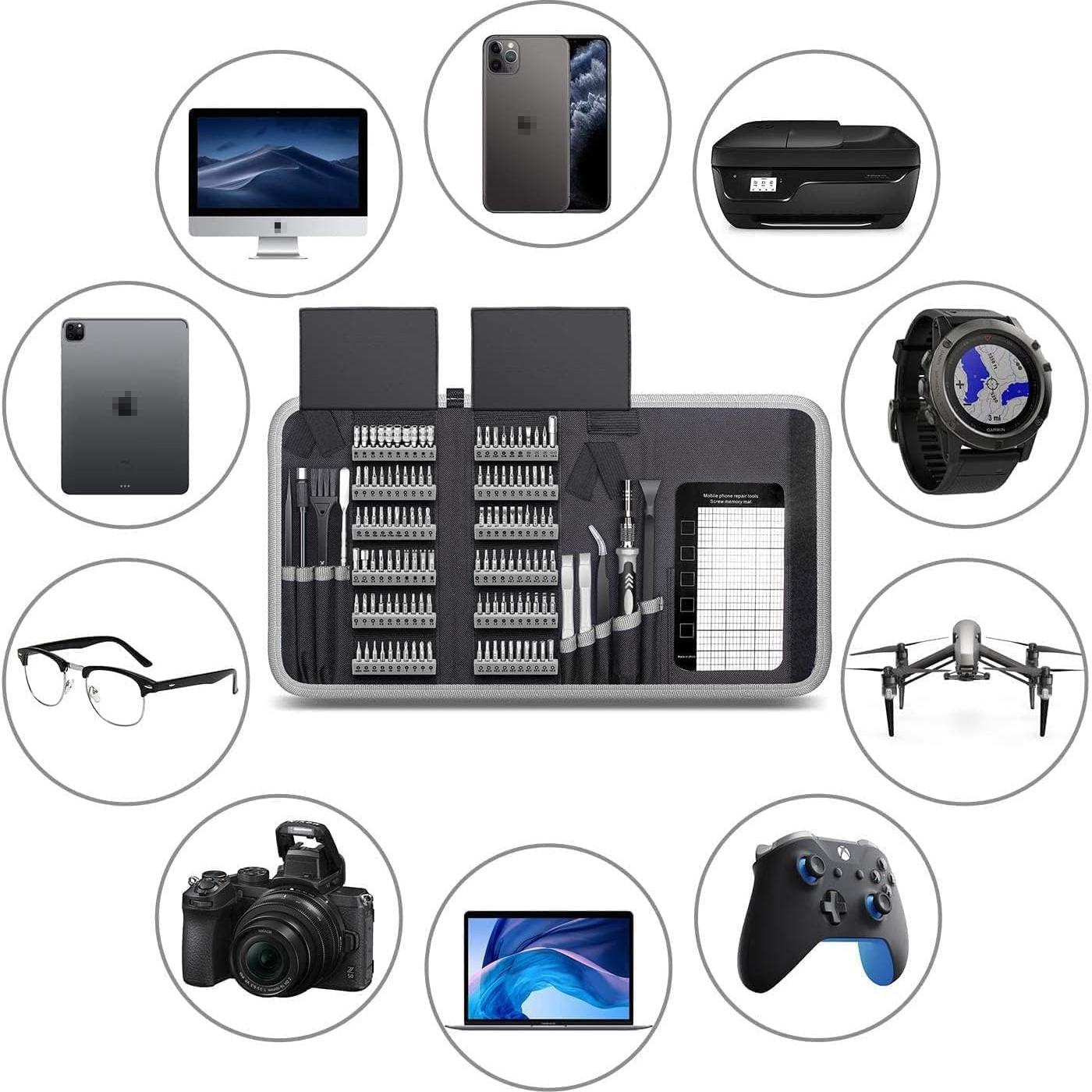 Kit de Herramientas 140 en 1 UnaMela para PC y Electrónica