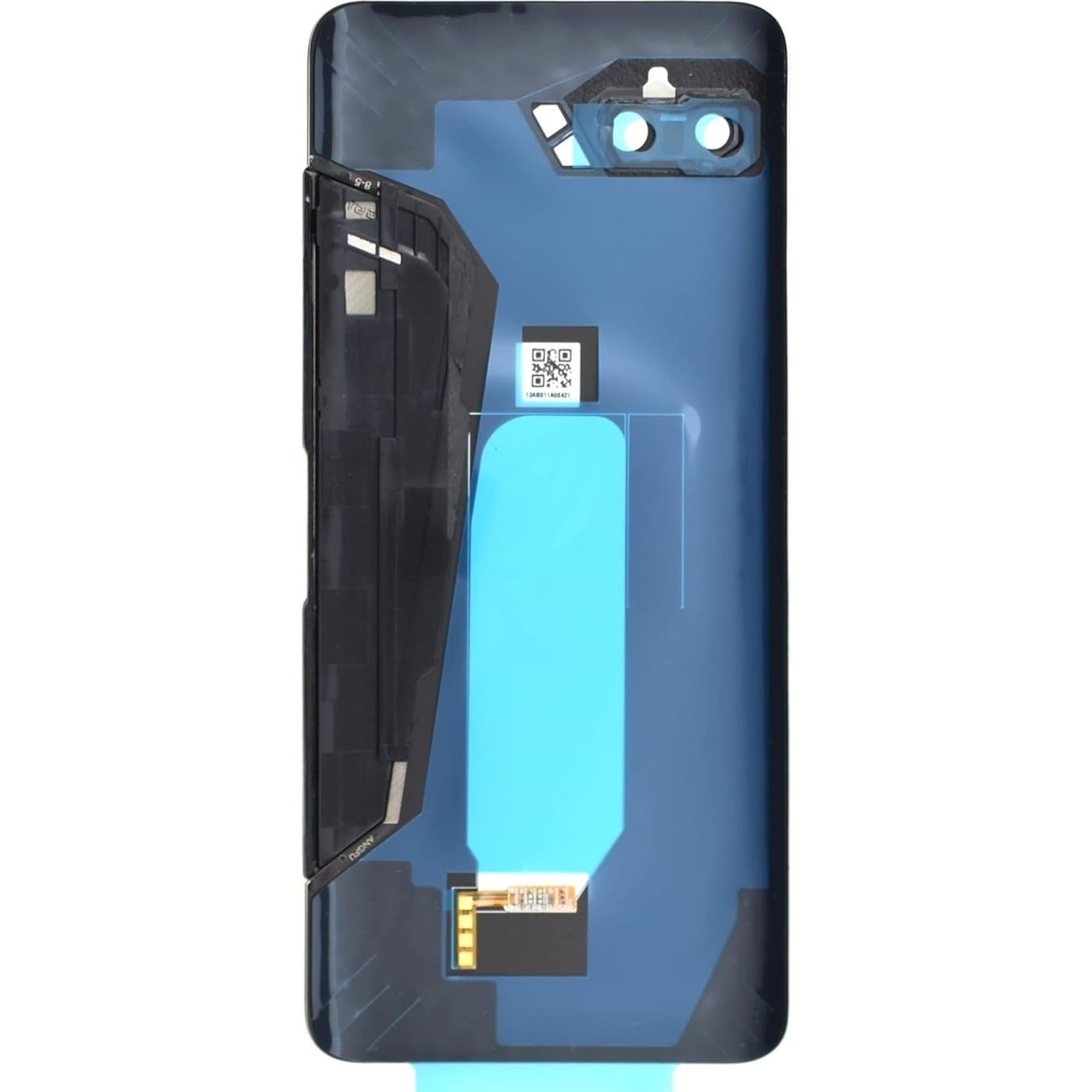 Cubierta Trasera de Vidrio Acrílico Negro para Asus ROG Phone II