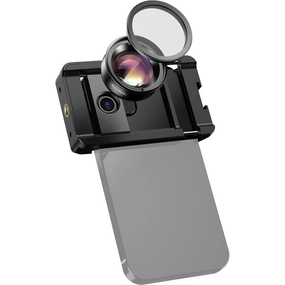 Kit Lente Macro 100mm 10X HD + Filtro CPL para Smartphones