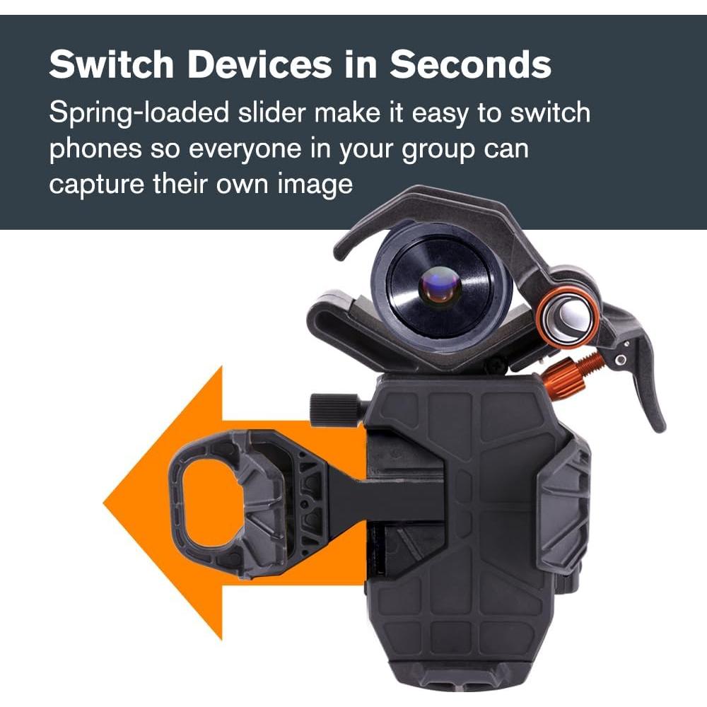 Adaptador Universal Celestron NexYZ DX para Smartphone - 3 Ejes