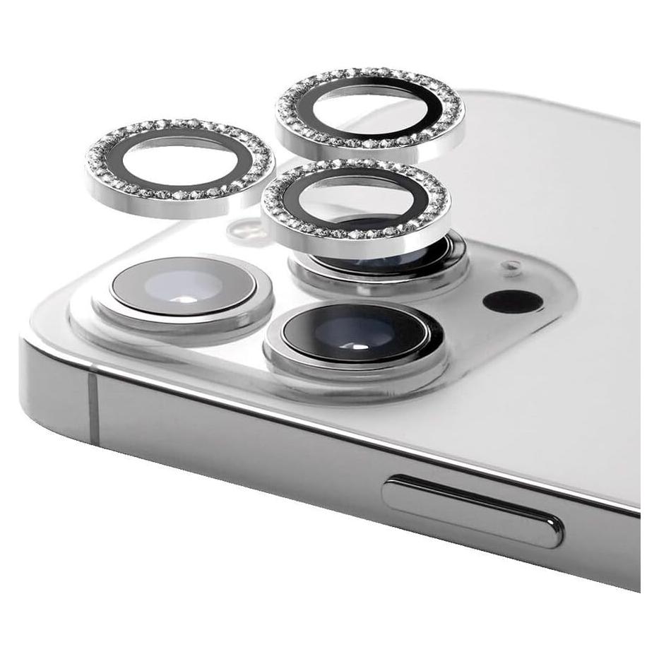 Lente de Cámara CASETiFY Plata para iPhone 13 Pro/Pro Max