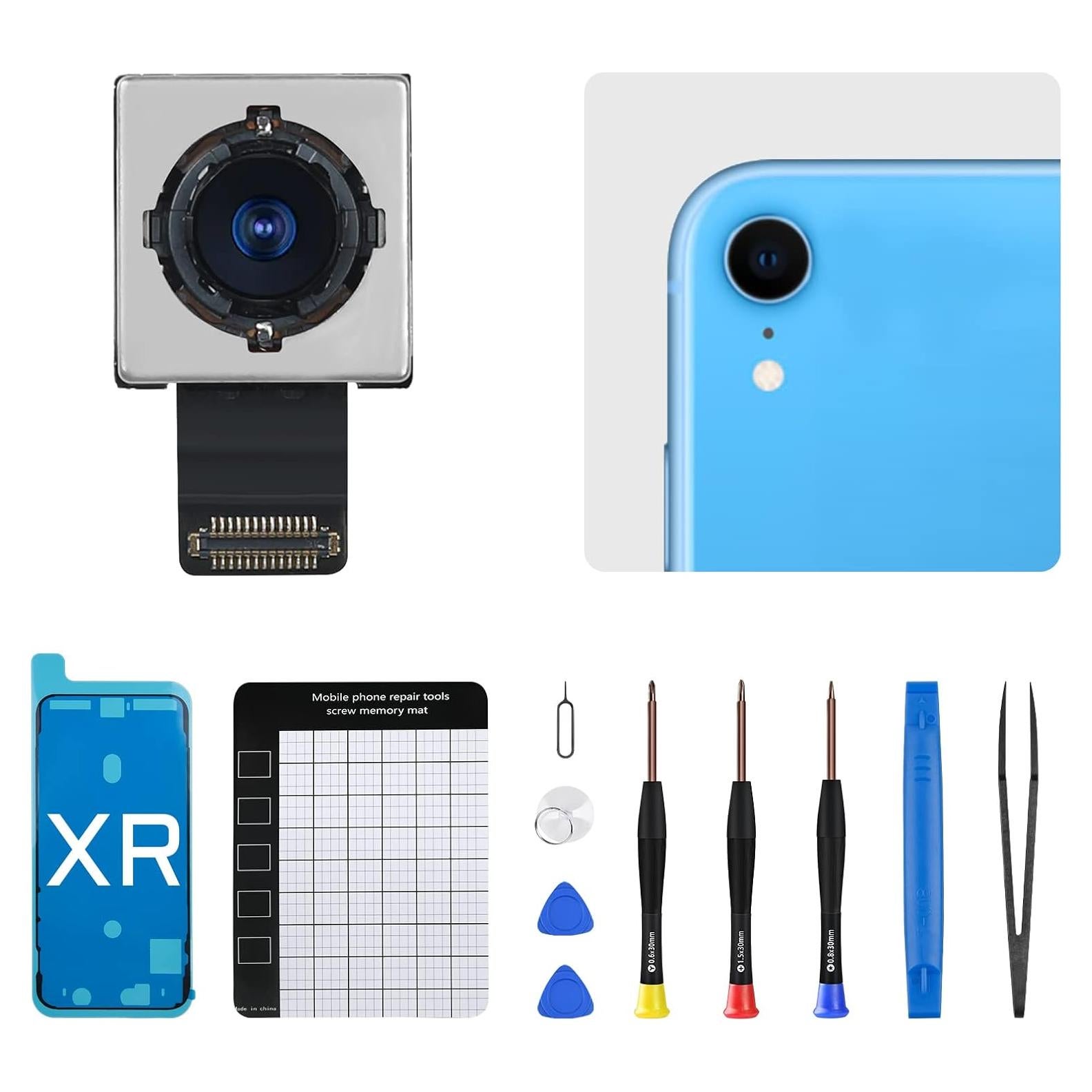 Cámara Trasera 12MP para iPhone XR OEM + Kit Herramientas