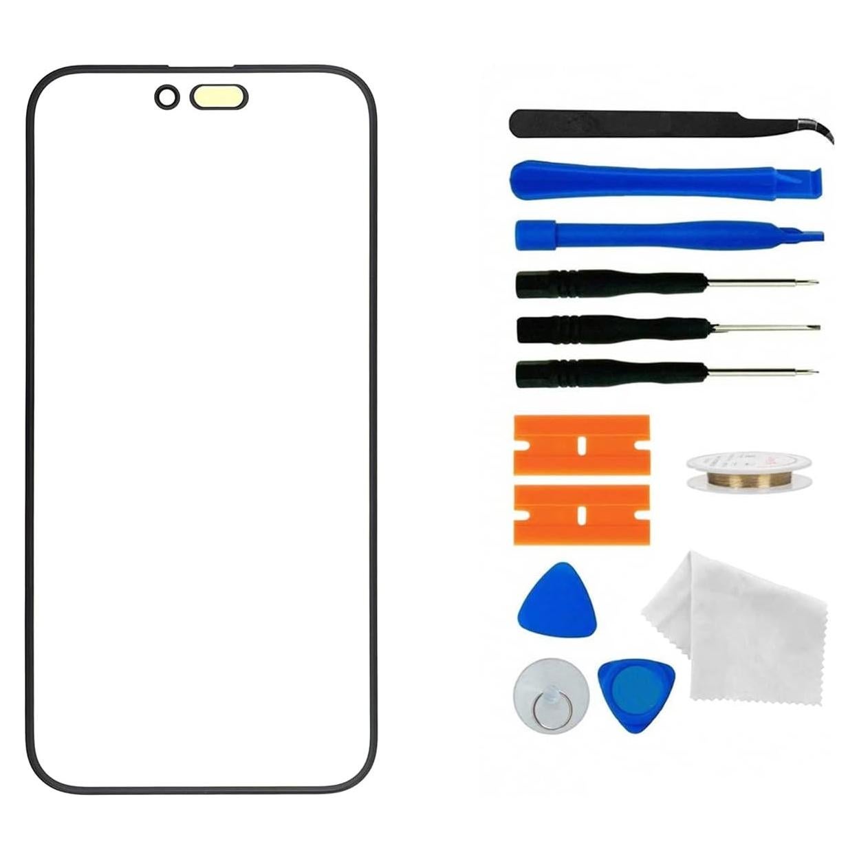 Reemplazo Cristal Pantalla iPhone 16 Pro - Kit Reparación Completo