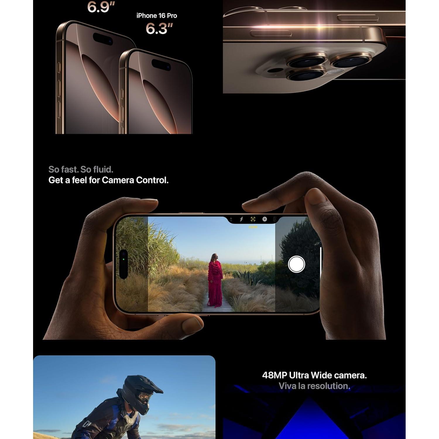 Reemplazo Cristal Pantalla iPhone 16 Pro - Kit Reparación Completo