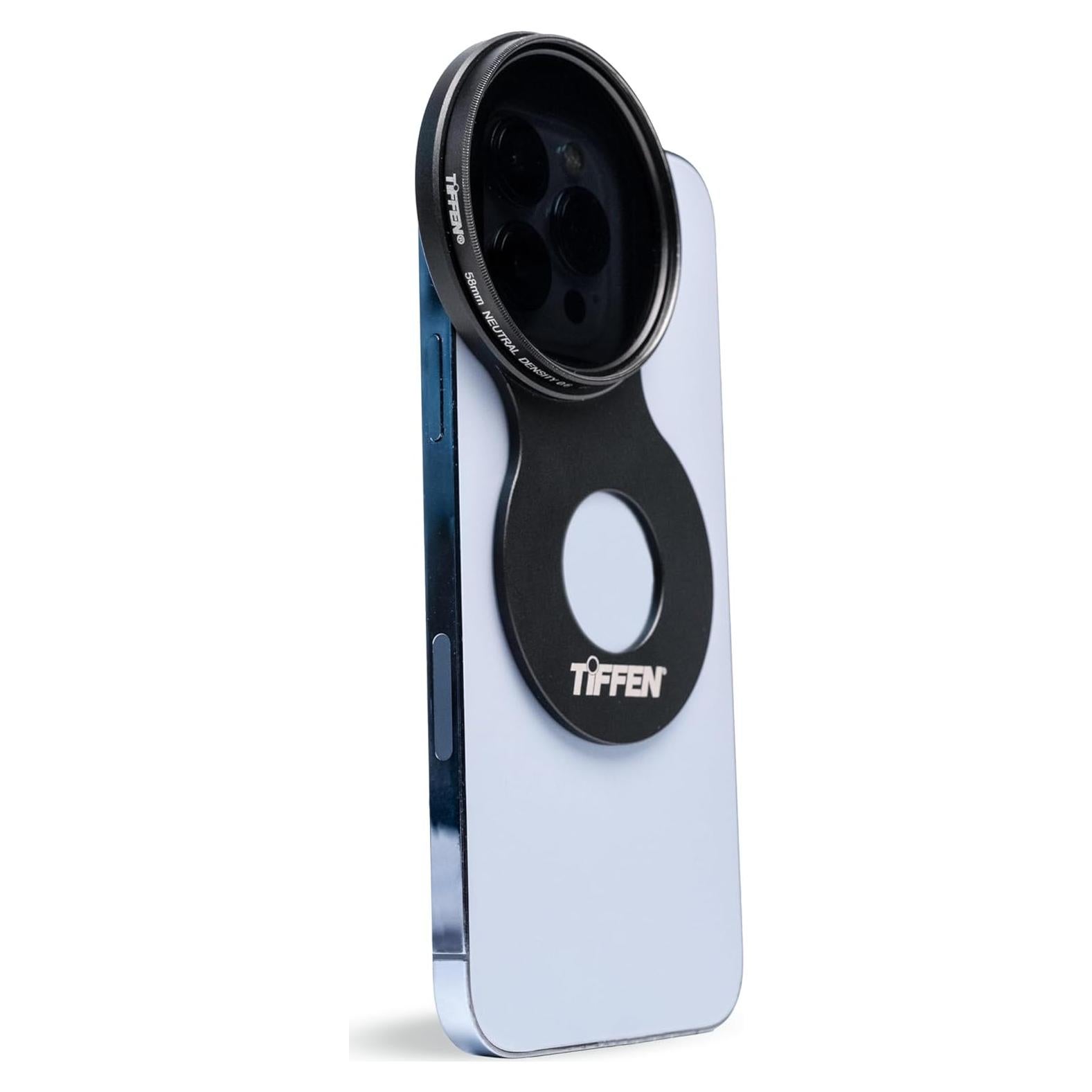 Kit Montura Filtro Tiffen 58mm con Polarizador Circular para iPhone