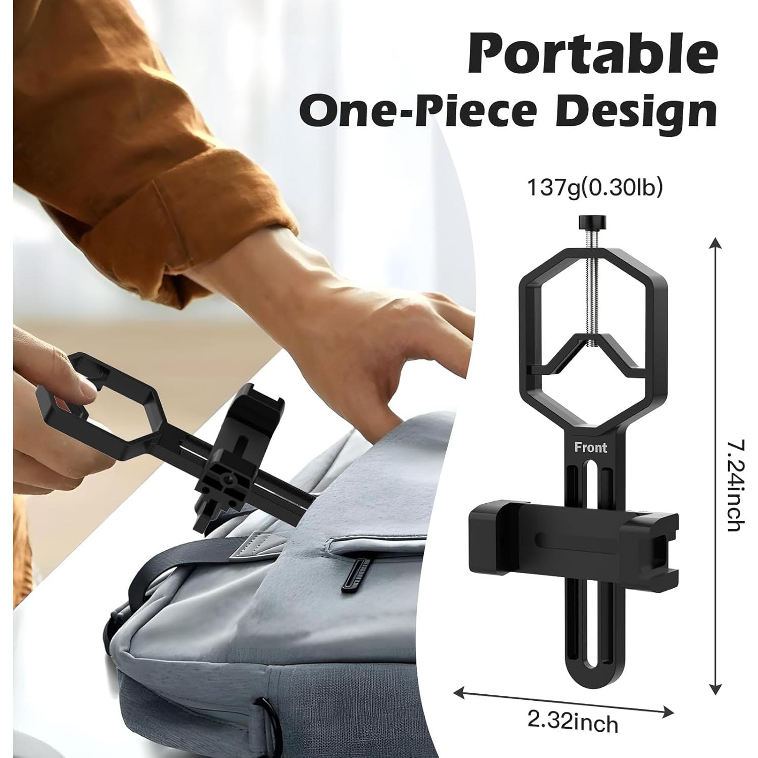 Adaptador de Teléfono Sogries JIAZI para Telescopio 24-52mm