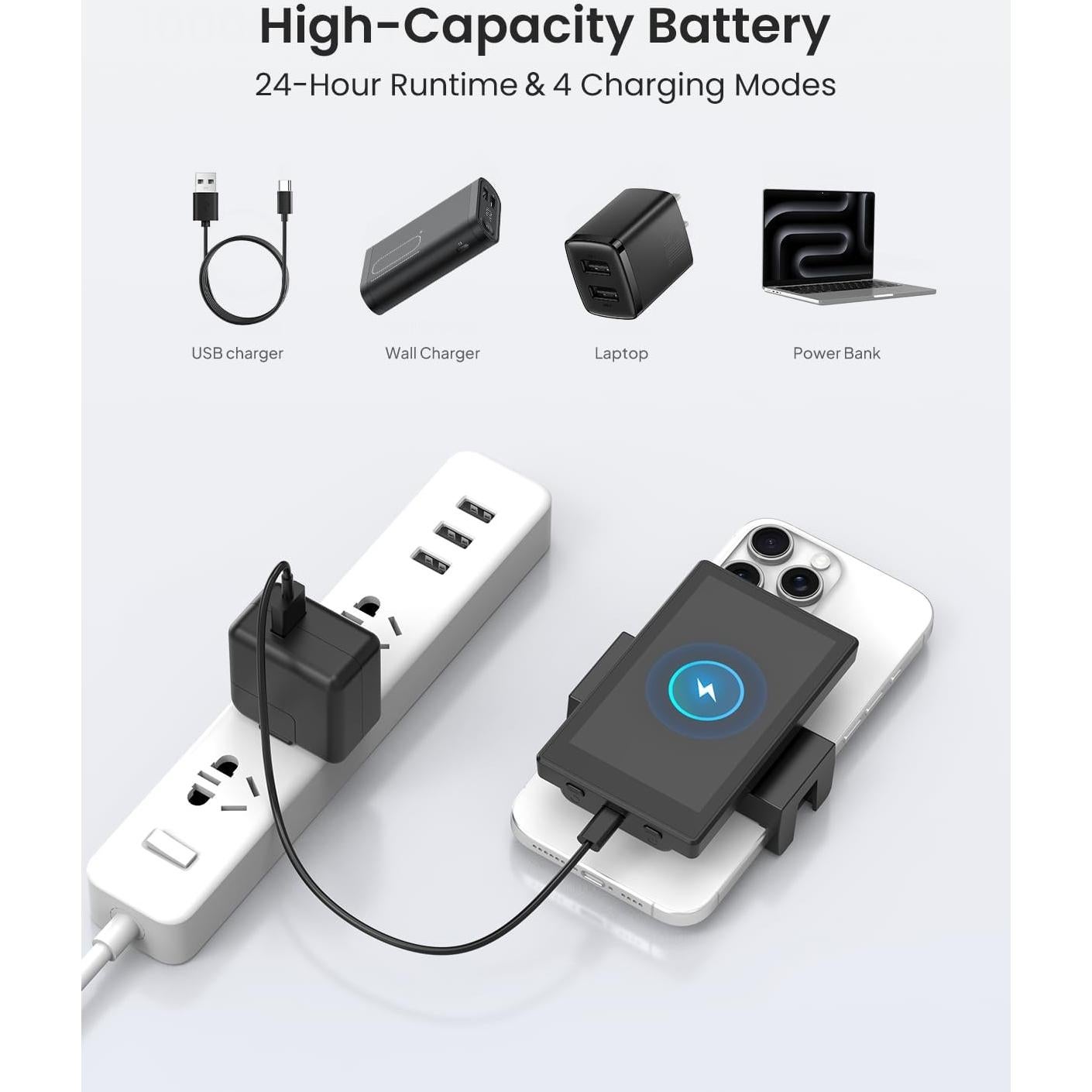 Monitor Selfie Eyoyo K-V039 4K 30fps con Control Remoto