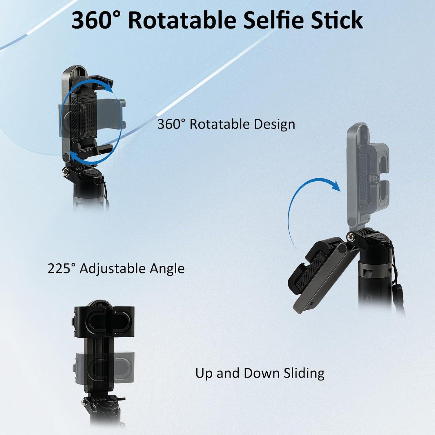 Trípode Mini WOVTE para iPhone con Control Remoto 4 en 1