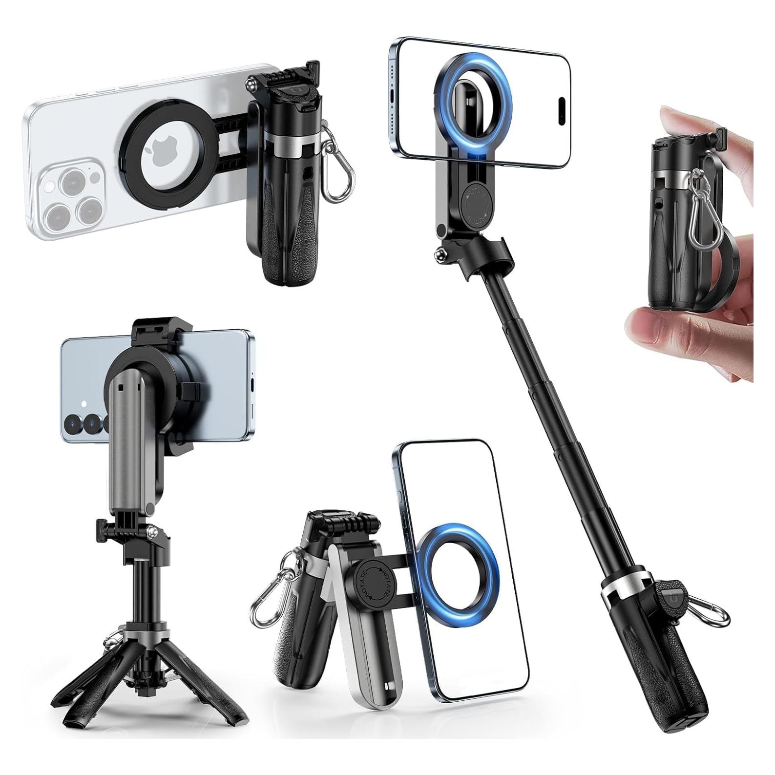 Trípode Mini CloudValley PocketFlex 4-en-1 con Control Remoto