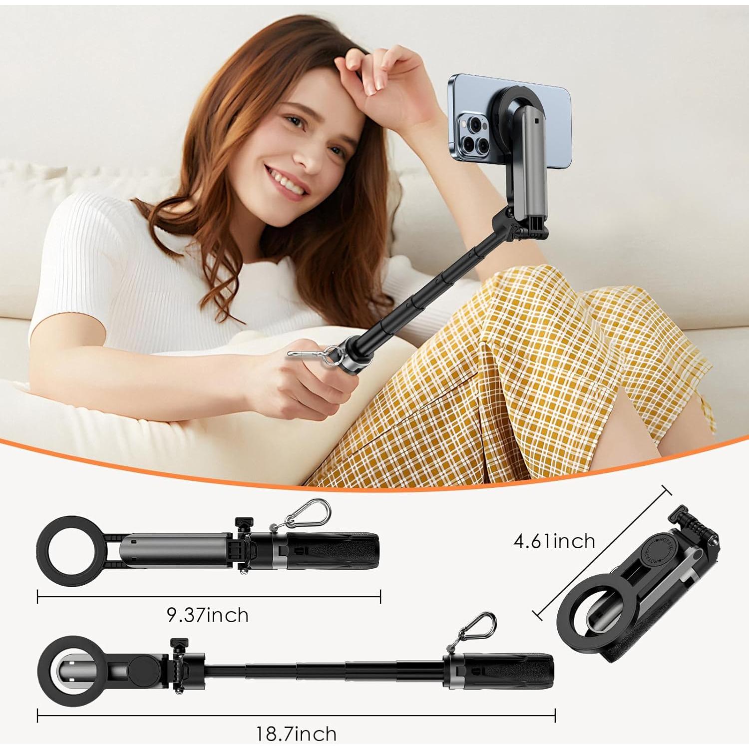 Trípode Mini CloudValley PocketFlex 4-en-1 con Control Remoto