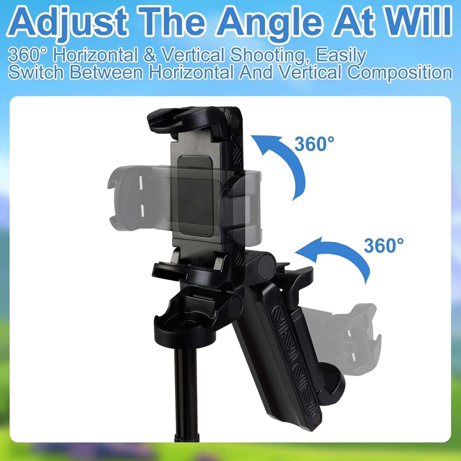 Mini Trípode para Selfie Genérico D2 130g Control Remoto 360°