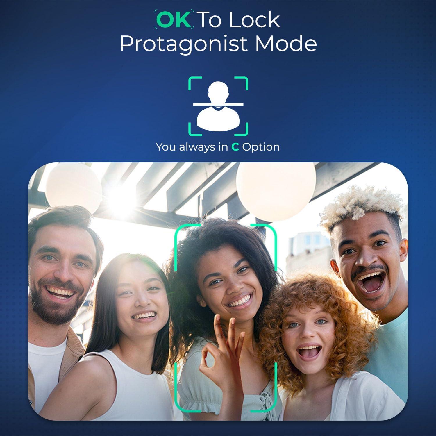 Trípode Gimbal AI DRONESKYVE 64" (162.56 cm) con Control Remoto