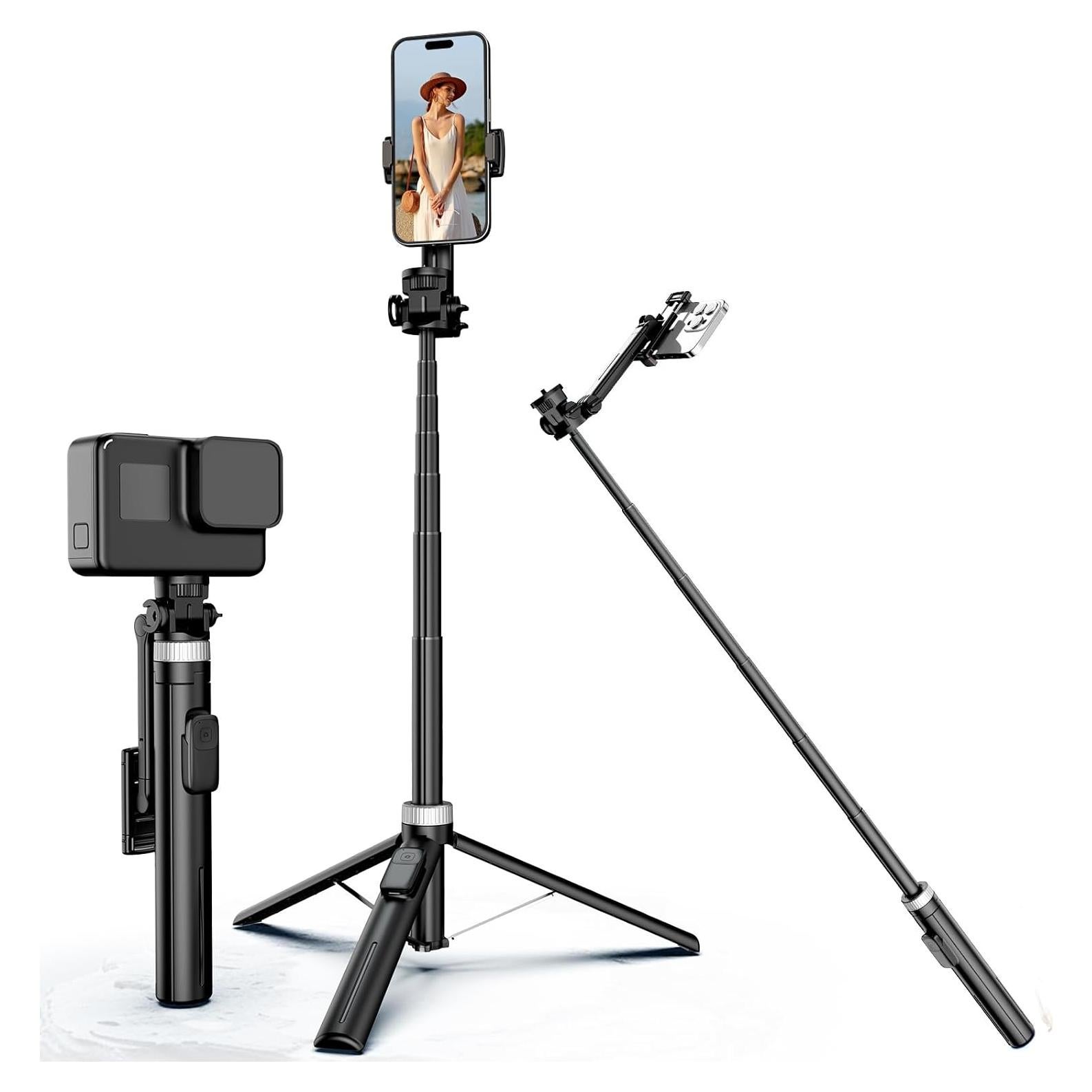 Trípode para Teléfono ZZR SEVEN X60, Altura 182.88 cm