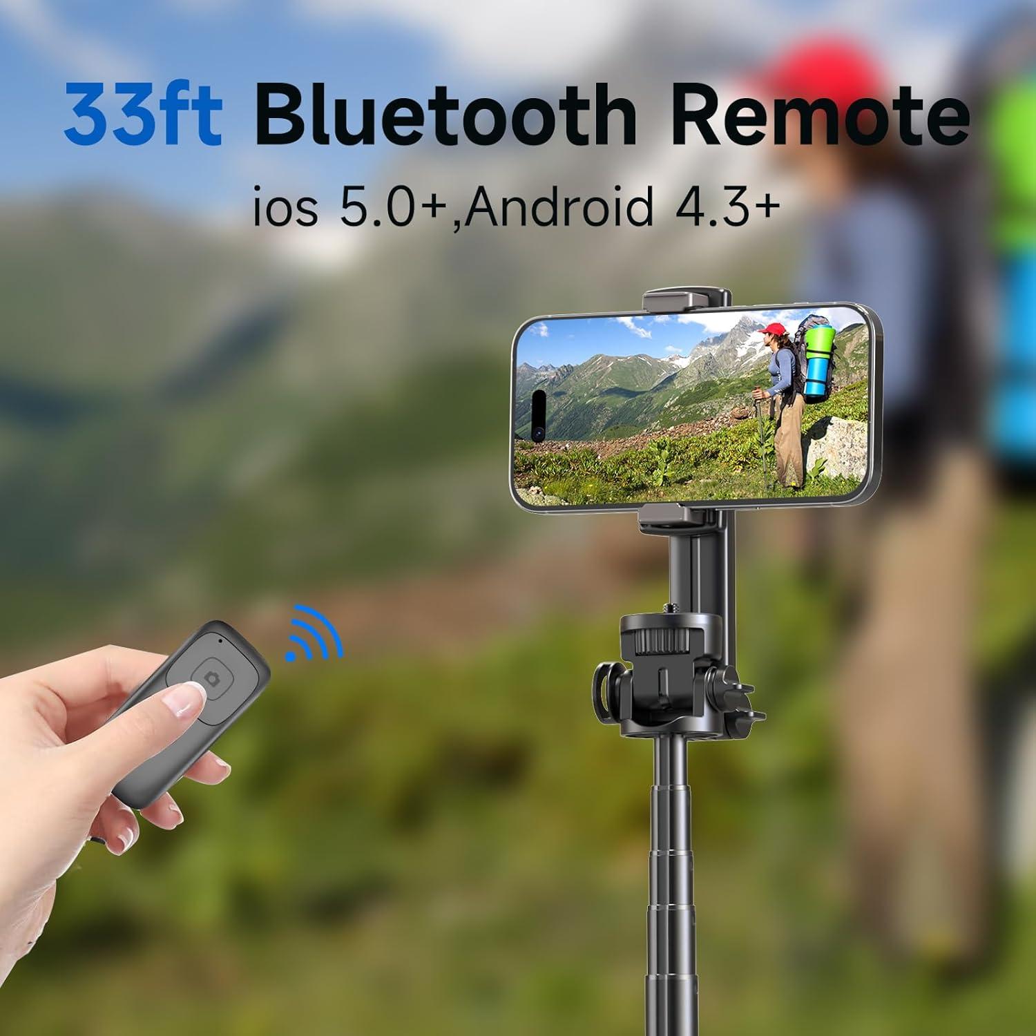 Trípode para Teléfono ZZR SEVEN X60, Altura 182.88 cm