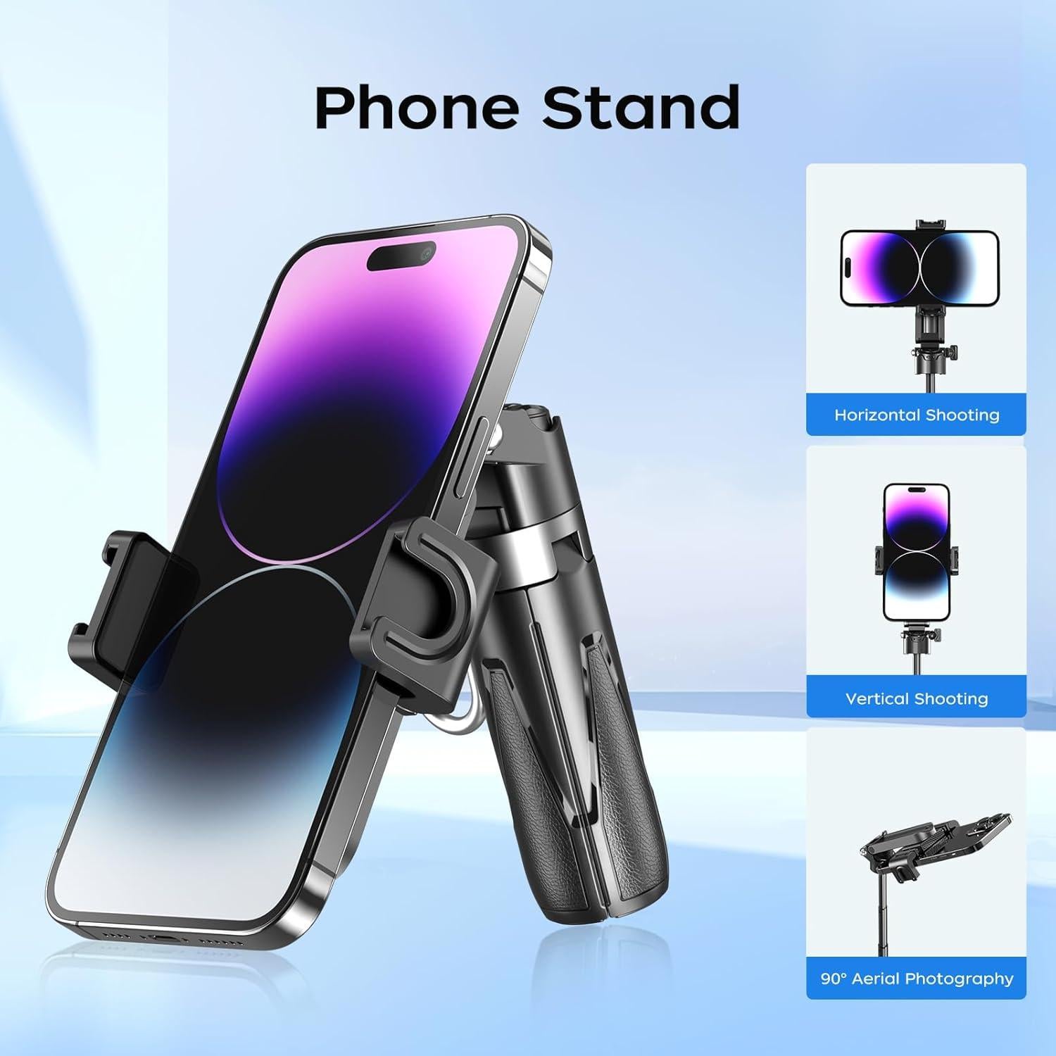 Trípode para Selfies FUNSNAP FP-P15-02 43 cm Control Remoto