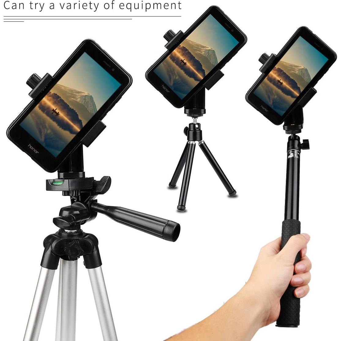Soporte de trípode AFAITH para teléfono con control remoto