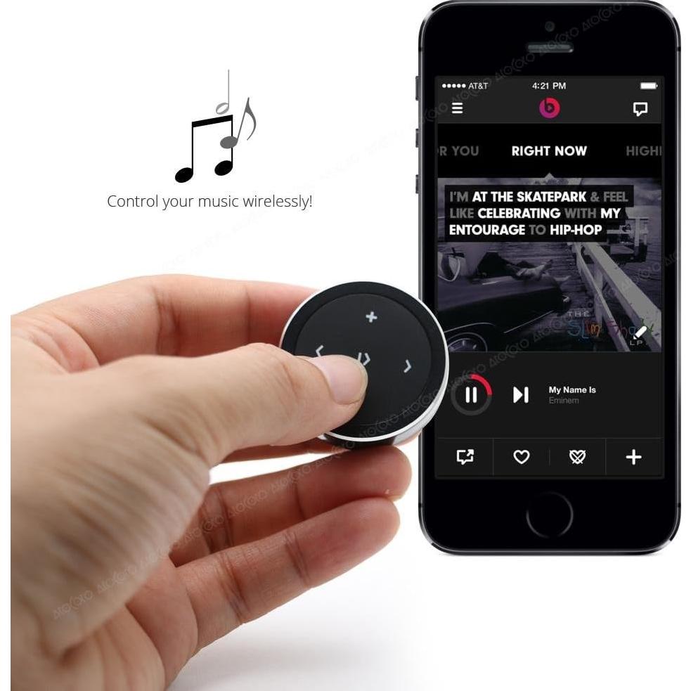 Botón Inalámbrico Bluetooth YuYue Control Remoto para Música