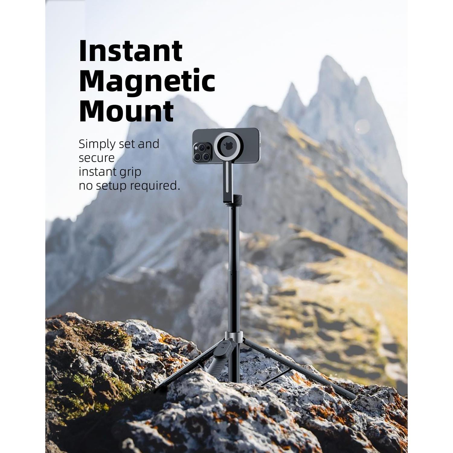 Trípode Magnético TODI para iPhone Magsafe 65" con Control Remoto