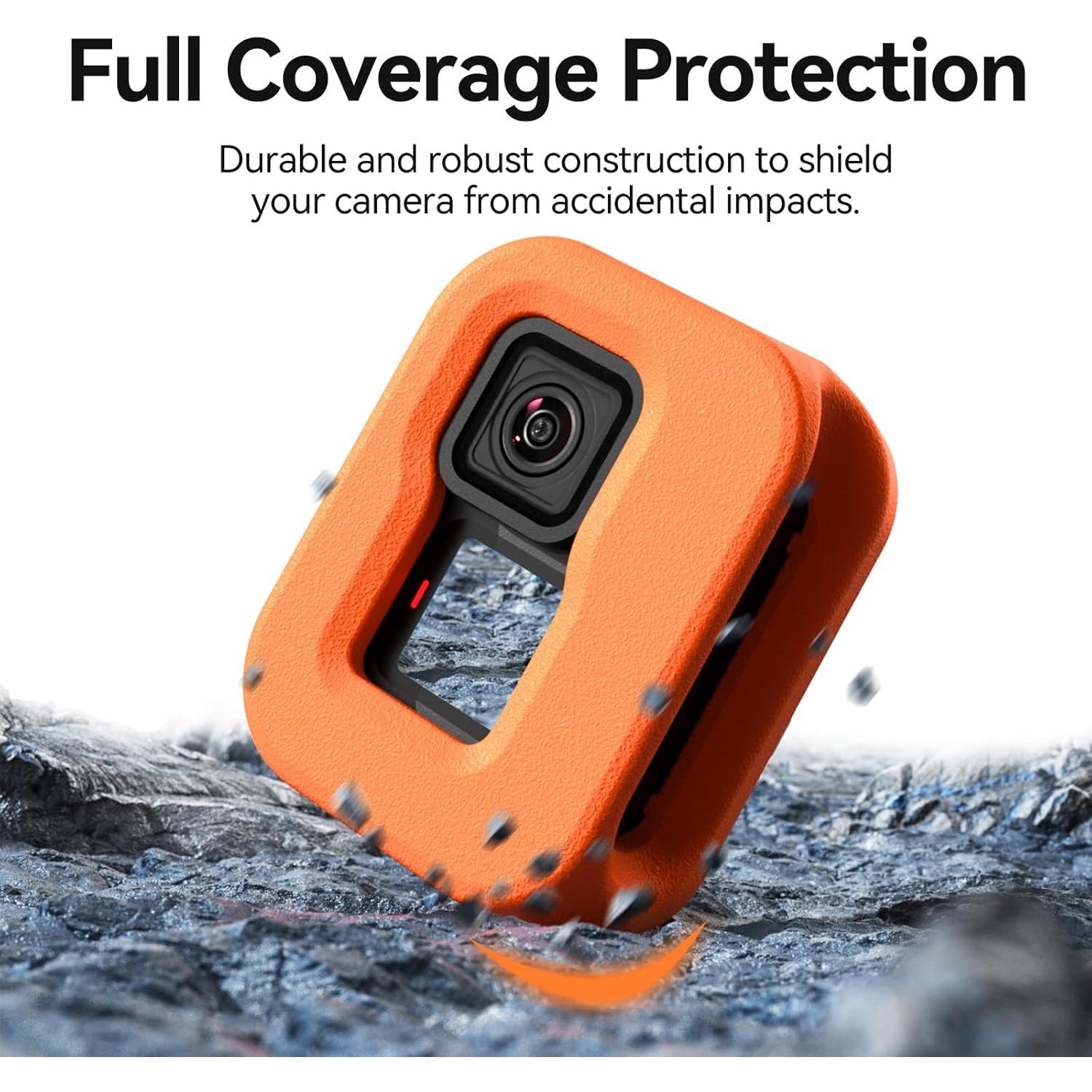 Funda Flotante TELESIN para GoPro Hero 9/10/11/12/13 Negra