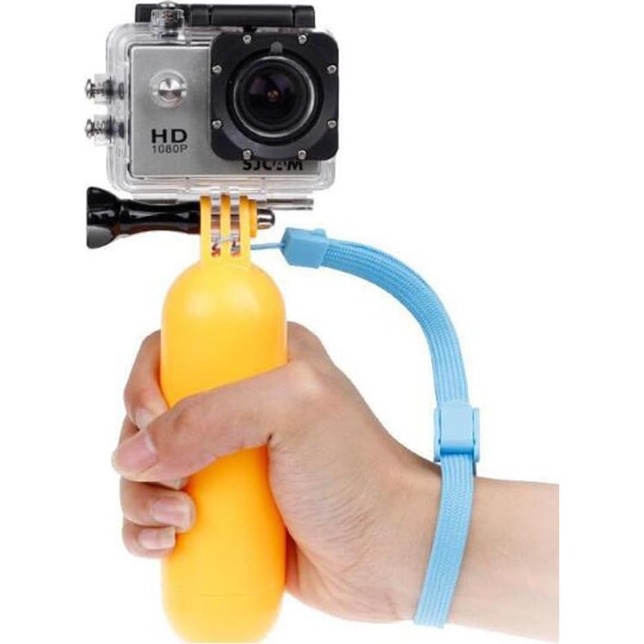 Flotador Mano GoPro Walway Amarillo 15x3.8 cm Flotante