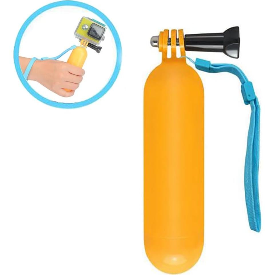 Flotador Mano GoPro Walway Amarillo 15x3.8 cm Flotante