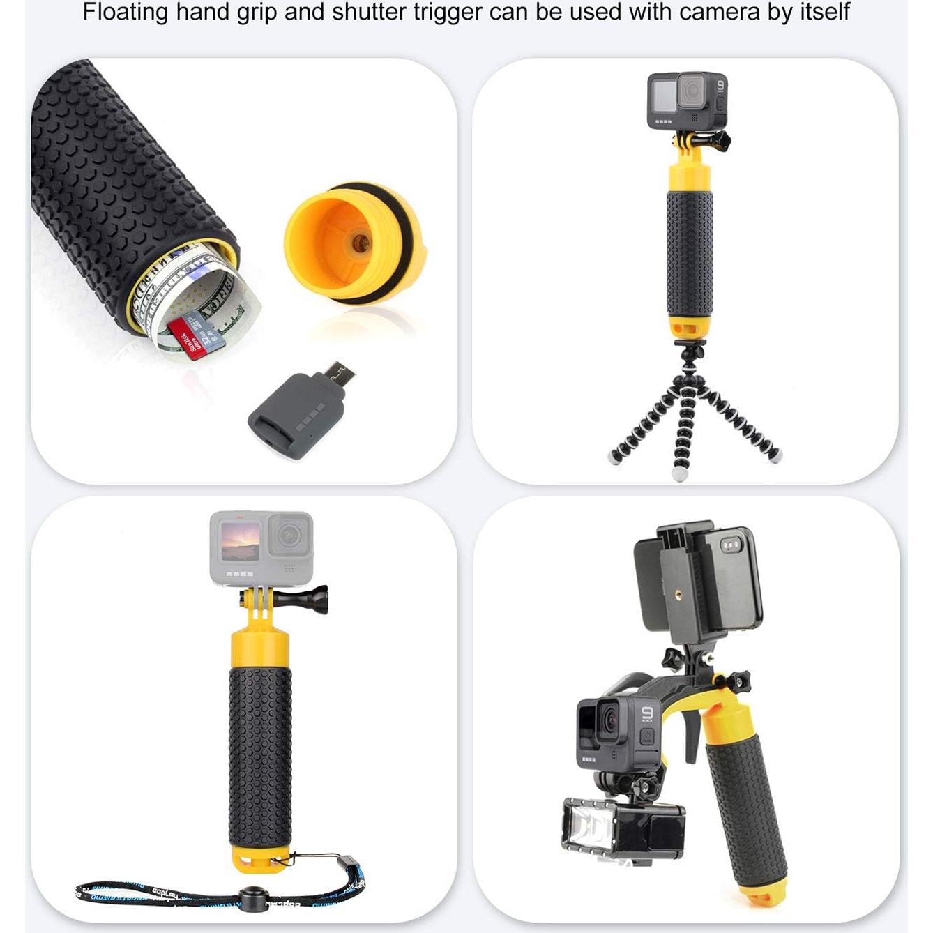 Puerto de cúpula impermeable GEPULY para GoPro Hero 9-13