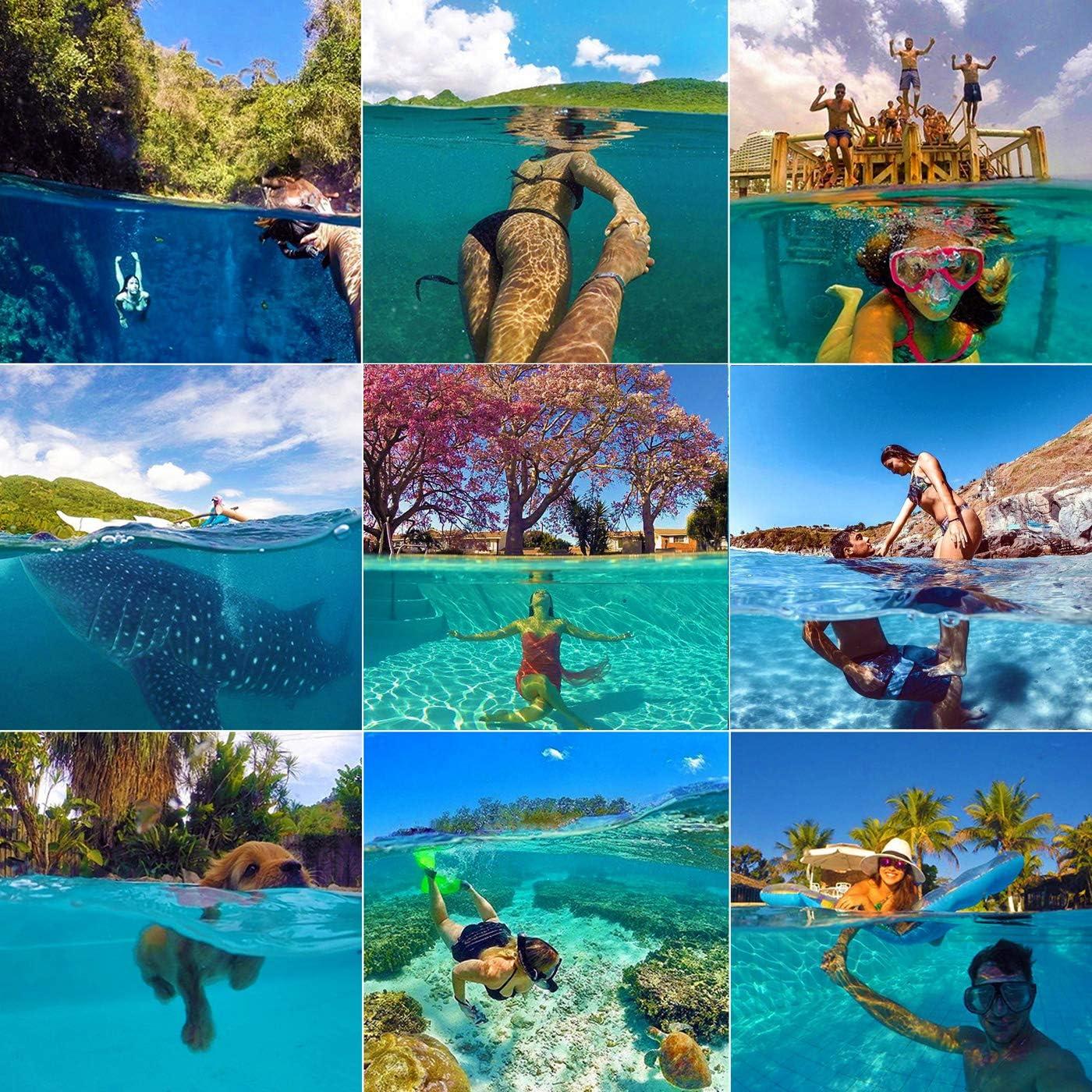 Puerto de cúpula impermeable GEPULY para GoPro Hero 9-13