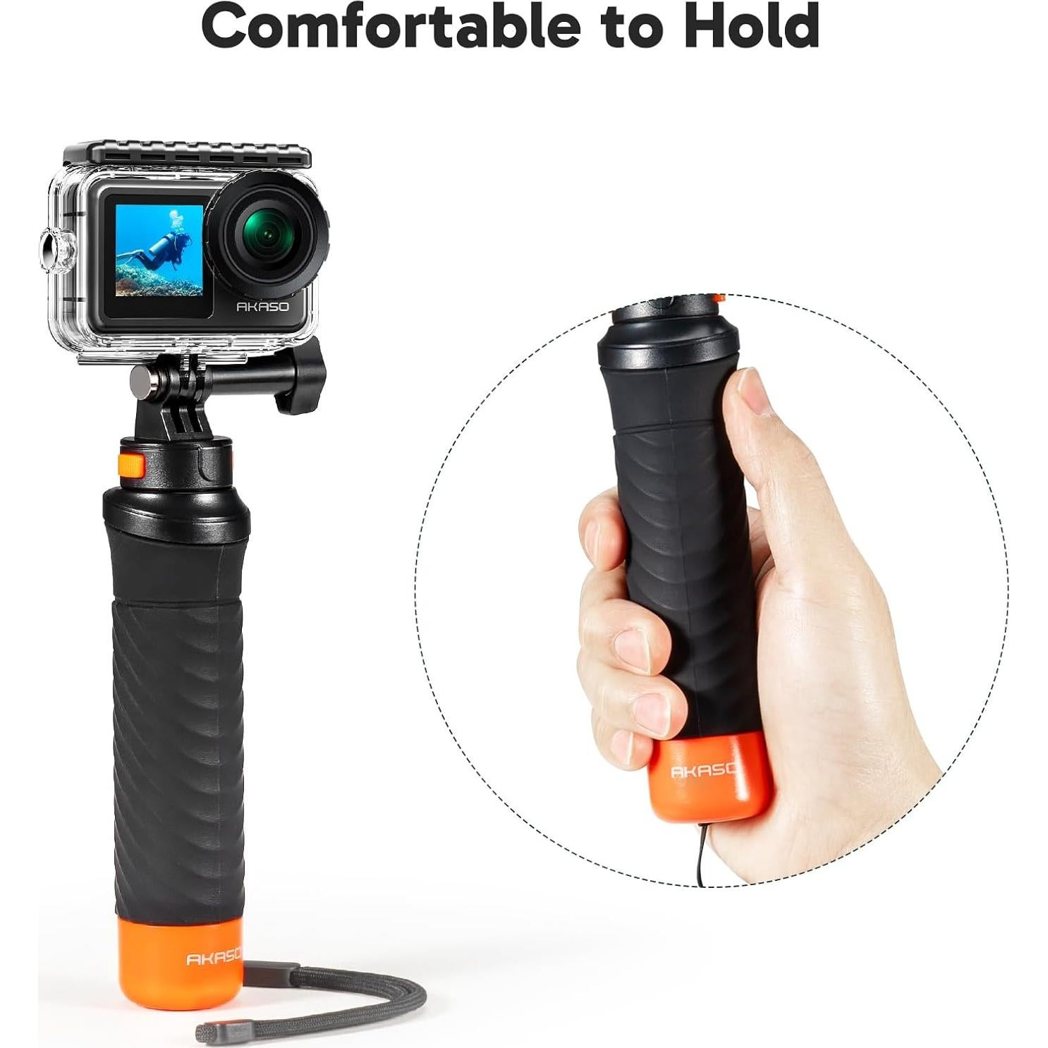 Cámara de Acción AKASO Brave 7 LE 4K 20MP EIS Pantalla Táctil