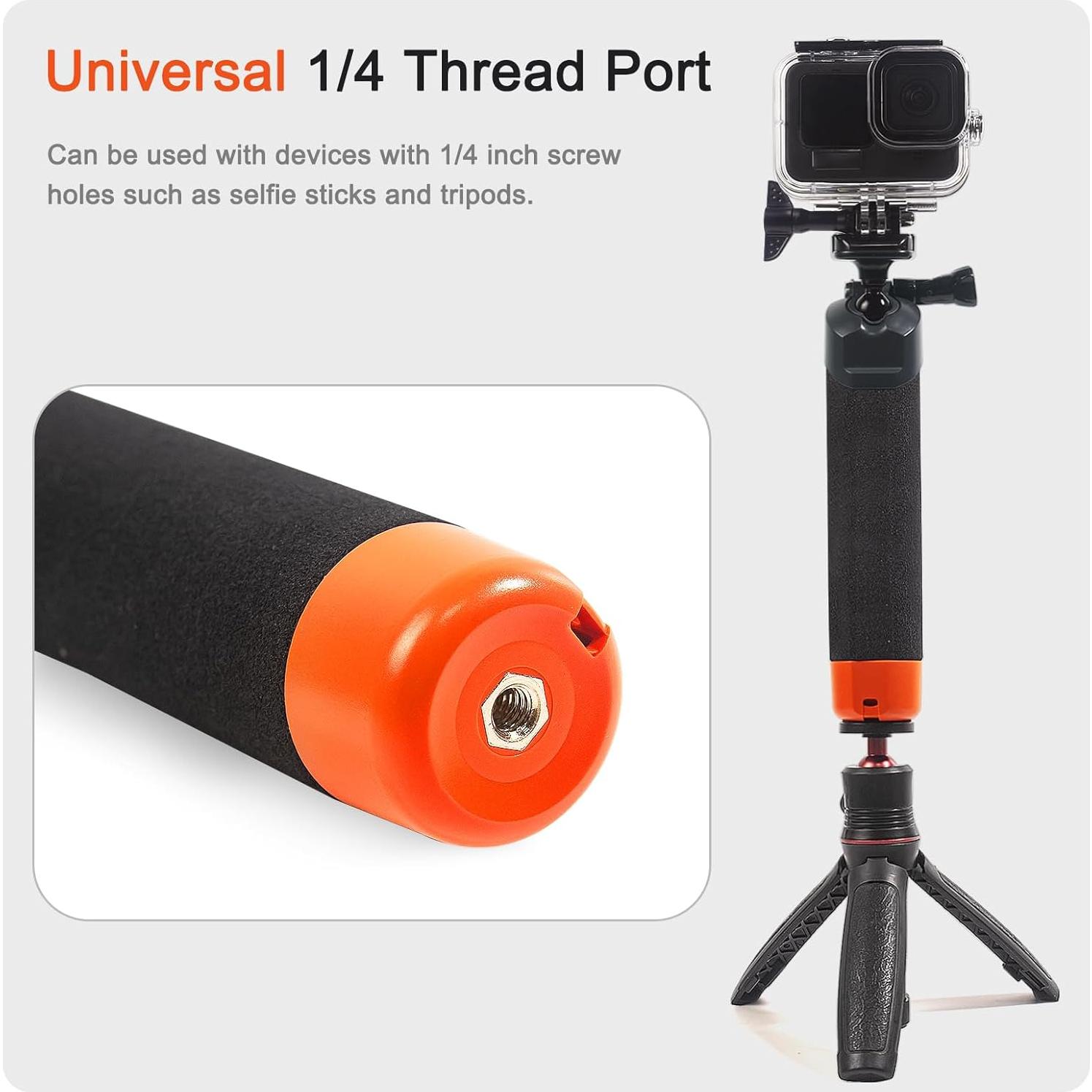 Mango Flotante Ajustable FitStill para GoPro y DJI Osmo