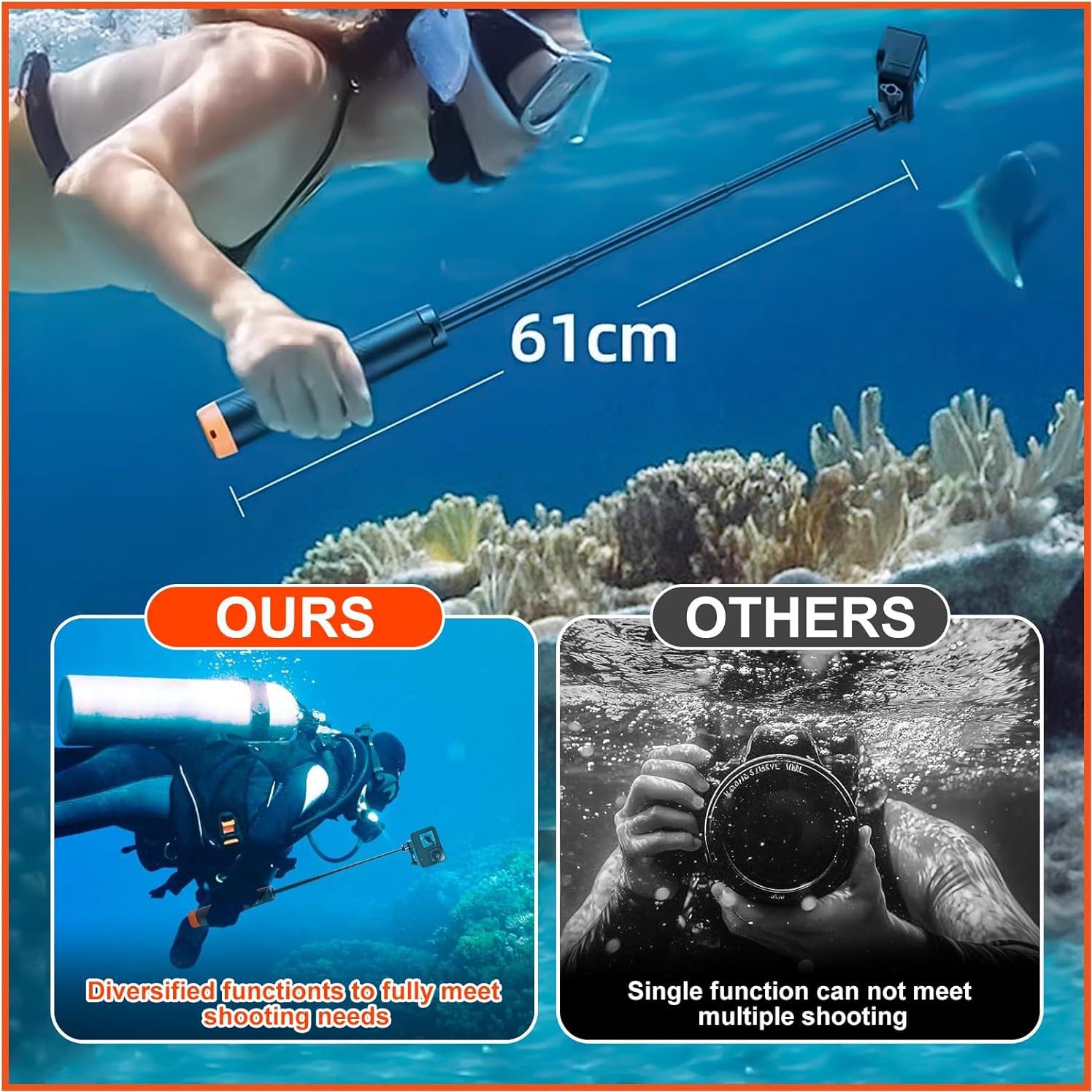 Bastón Selfie Flotante 4 en 1 RW Generation Impermeable