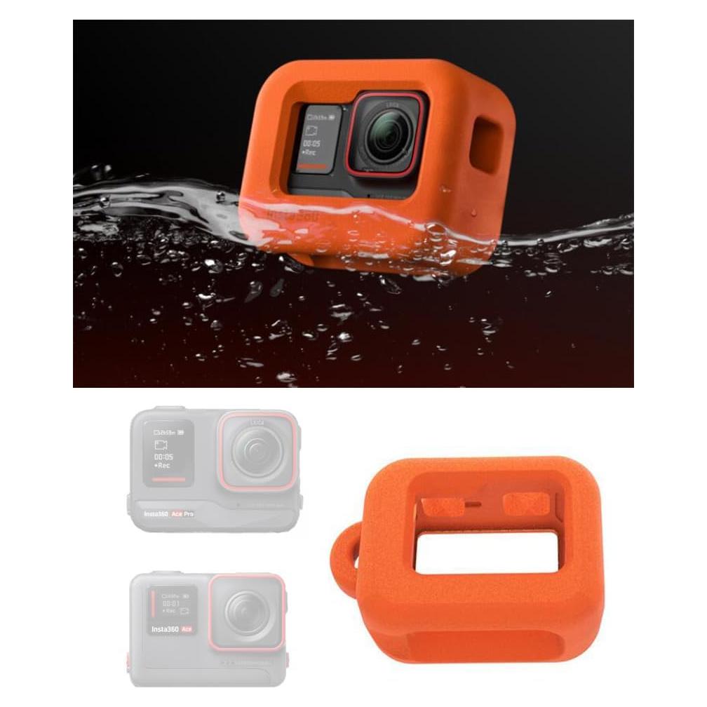 Funda Flotante Naranja para Cámara Insta360 Ace Pro/Cámara Insta360 Ace