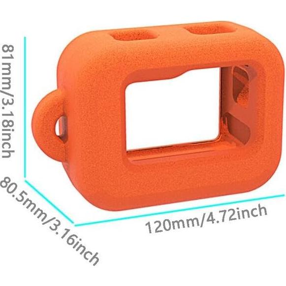 Funda Flotante Naranja para Cámara Insta360 Ace Pro/Cámara Insta360 Ace