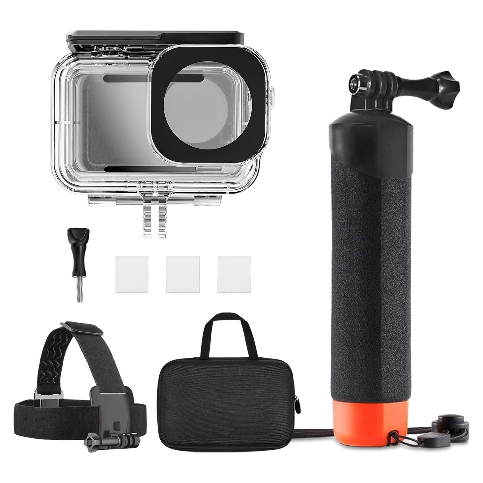 Funda Impermeable JIMOVA para DJI Action 5 Pro/4/3 - Kit de Buceo