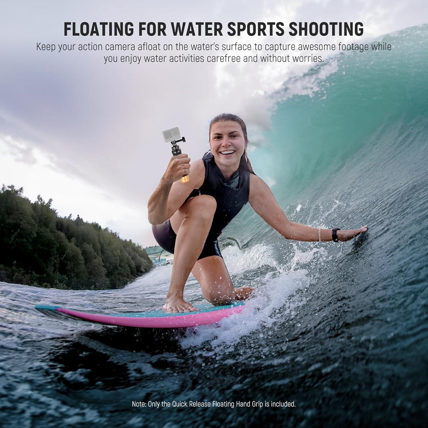 Mango Flotante NEEWER para Cámara de Acción con Adaptador