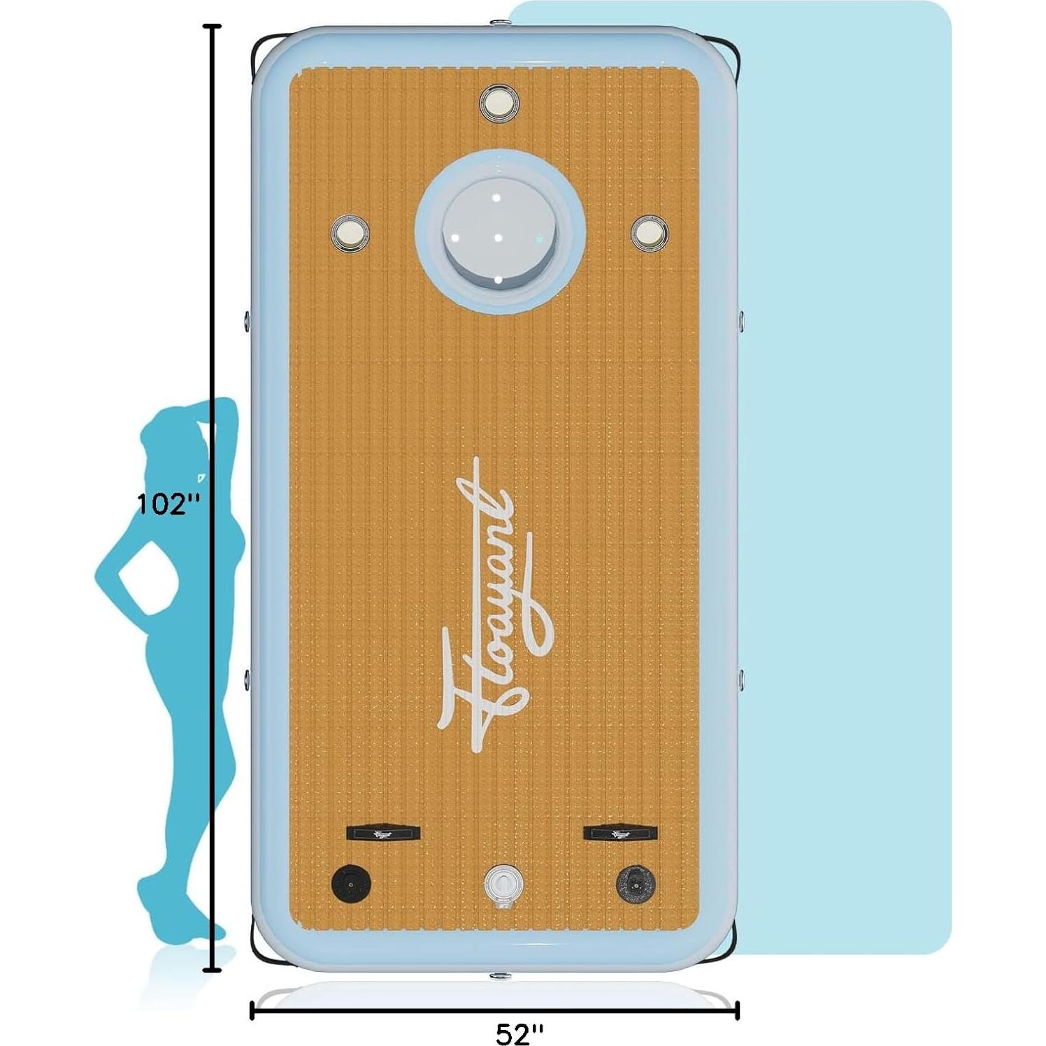 Muelle Flotante Inflable IVY&LANE 2.59x1.31m 3-5 Personas