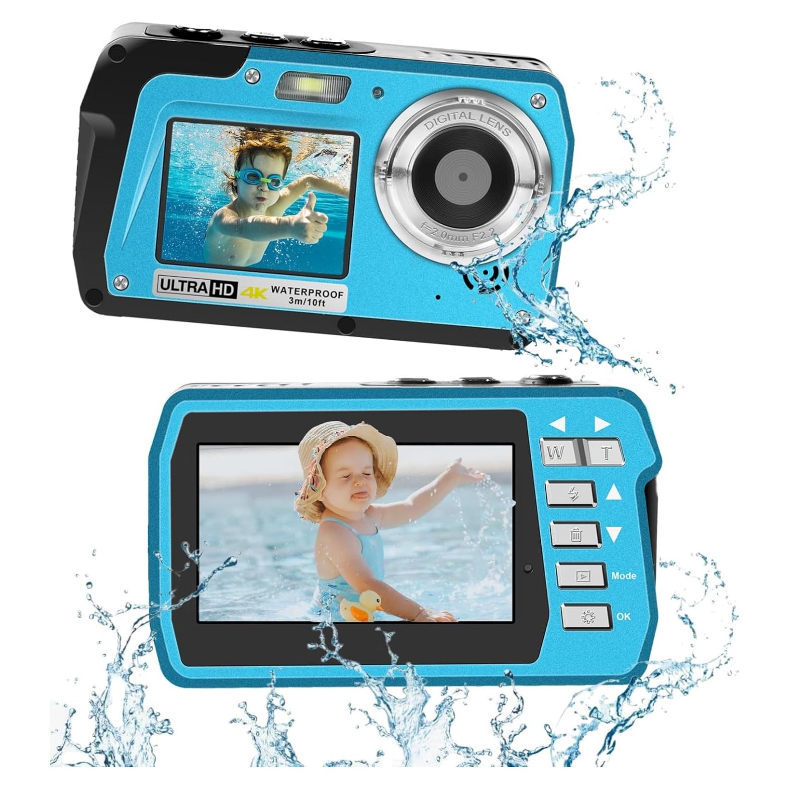 Cámara Submarina 4K Yuejewlry A1 Impermeable 3.05M 48MP