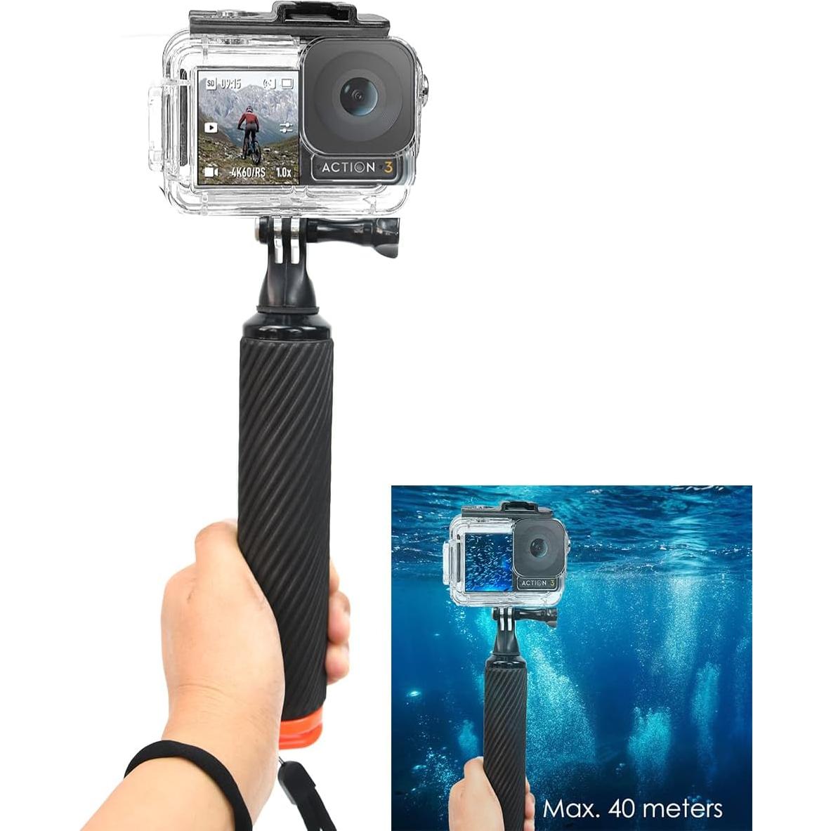 Funda Impermeable y Mango Flotante Fotoleey para DJI Osmo Action 5/4/3