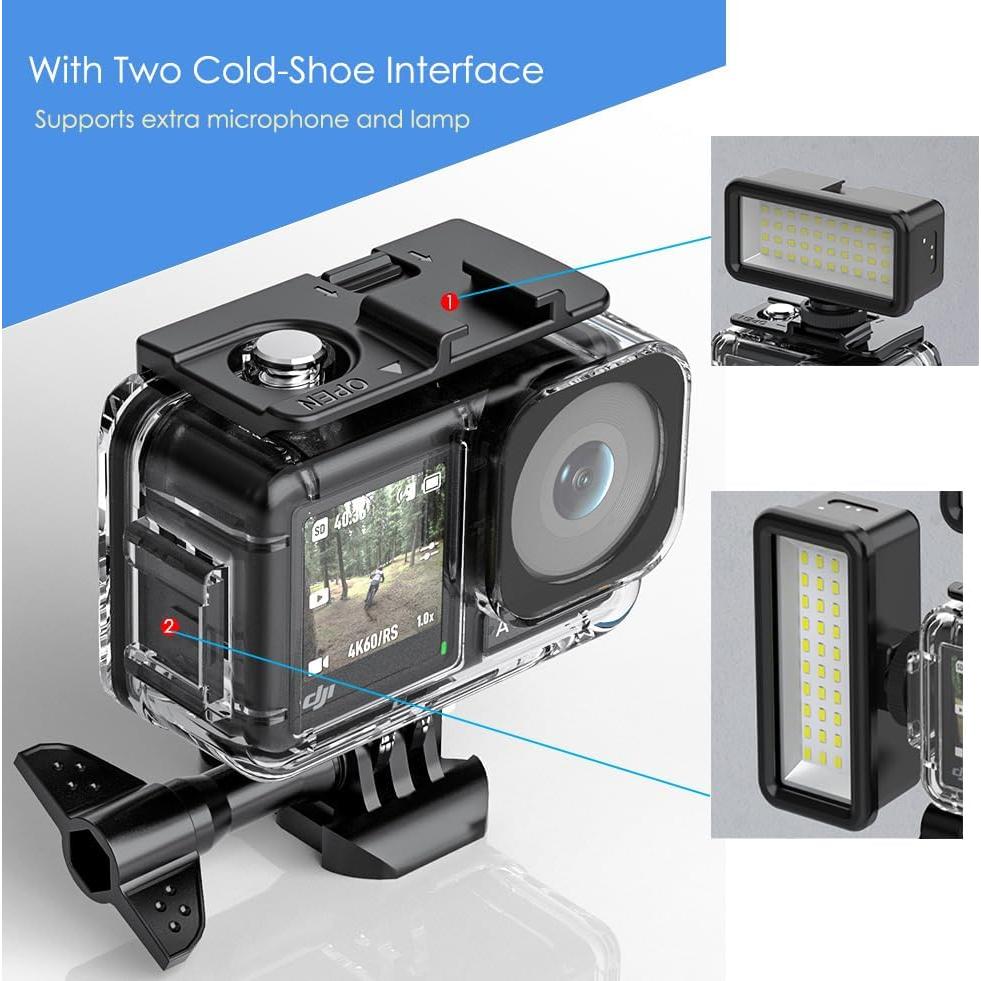 Funda Impermeable y Mango Flotante Fotoleey para DJI Osmo Action 5/4/3