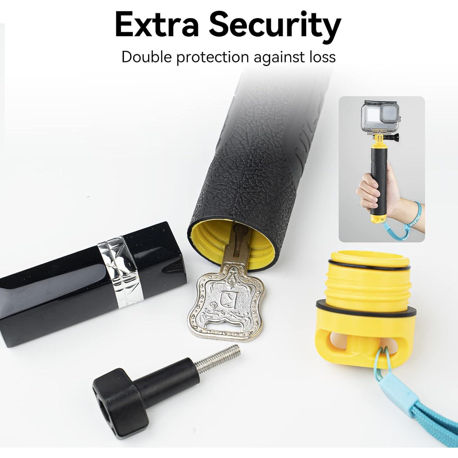 Agarre Flotante TELESIN para GoPro Hero 11-7 y Cámaras de Acción