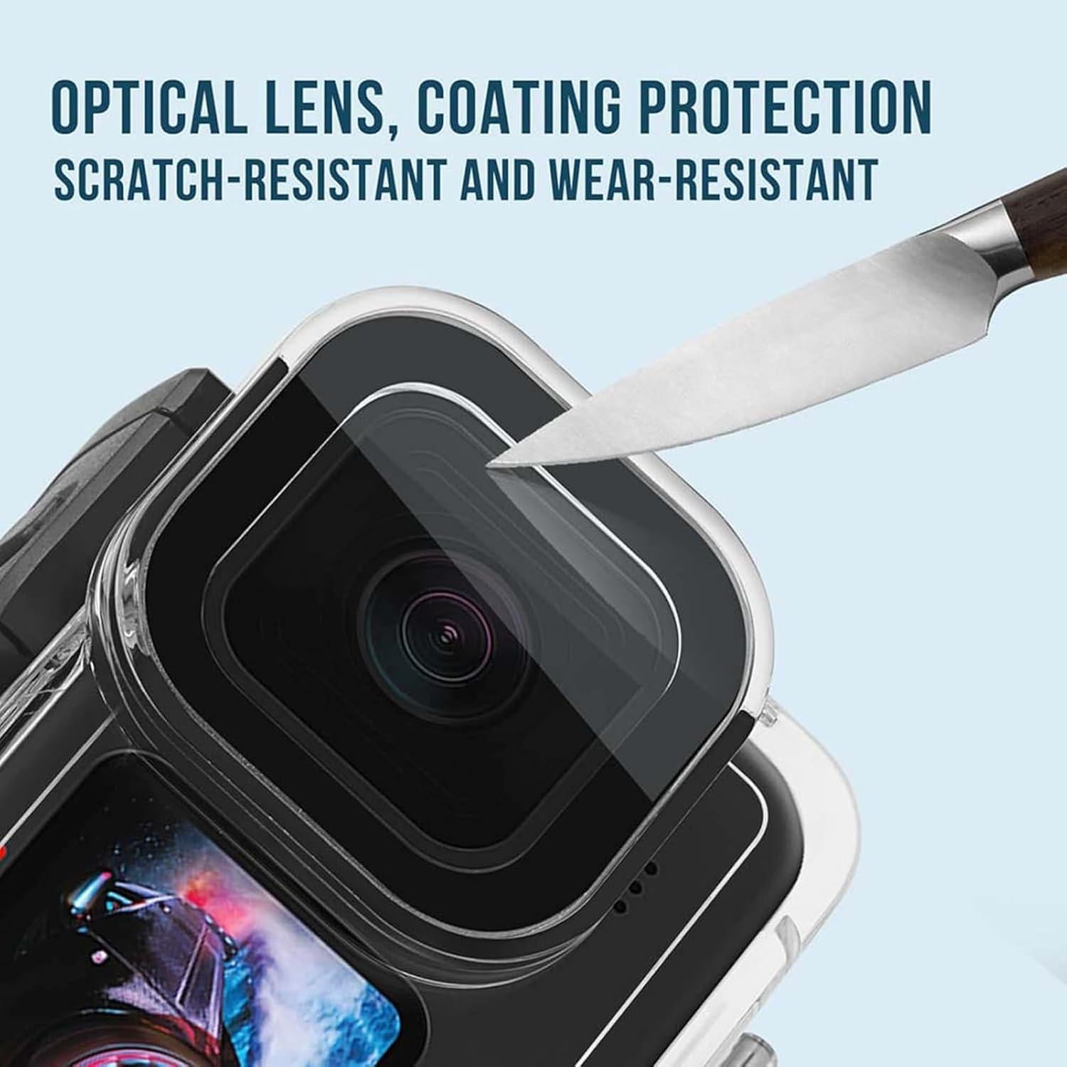 Funda Impermeable UnisonPet para GoPro Hero 13/12/11/10/9 Black